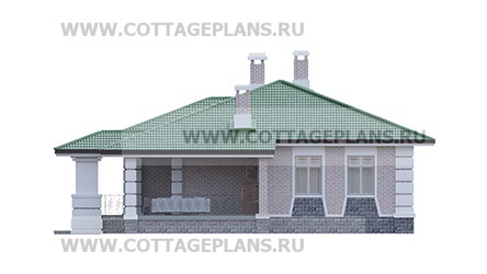 Фасады проект дома 28-14 общ. площадь 342,75 м2