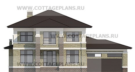 Фасады проект дома 105-30 общ. площадь 431,65 м2