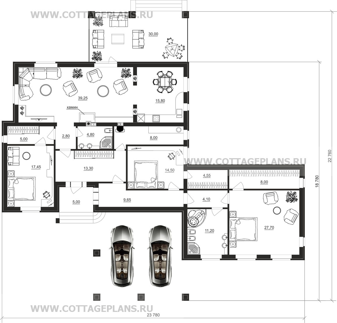 Поэтажные планы проект дома 23-41 общ. площадь 186,10 м2