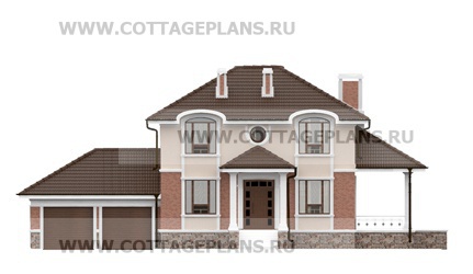 Фасады проект дома 71-41 общ. площадь 255,15 м2