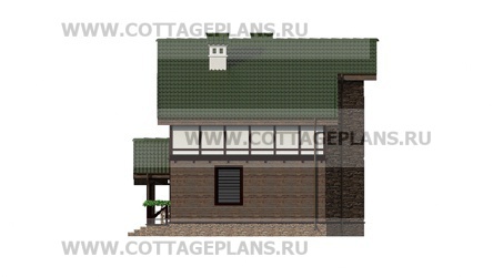 Фасады проект дома 15-34 общ. площадь 163,90 м2