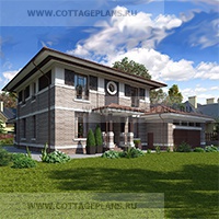 проект дома 92-75 общ. площадь 194,25 м2