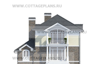 Фасады проект дома 20-17 общ. площадь 169,45 м2