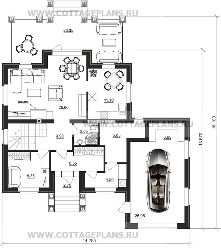 Поэтажные планы проект дома 71-72 общ. площадь 241,65м2
