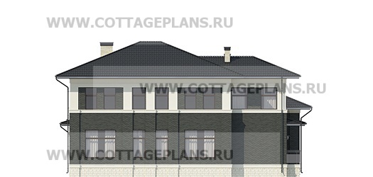 Фасады проект дома 202-51 общ. площадь 251,35 м2