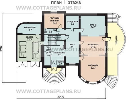 Поэтажные планы проект дома 50-74 общ. площадь 650,0м2