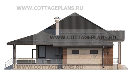 Фасады проект дома 28-15 общ. площадь 227,80 м2