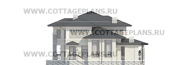Фасады проект дома 102-79 общ. площадь 333,45 м2