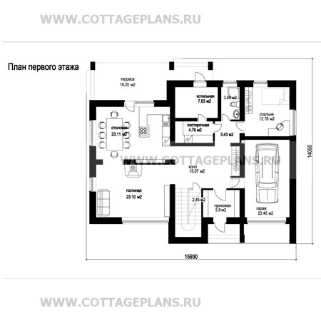 Поэтажные планы проект дома 59-59 общ. площадь 209,74 м2