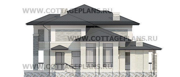 Фасады проект дома 202-82 общ. площадь 310,0 м2