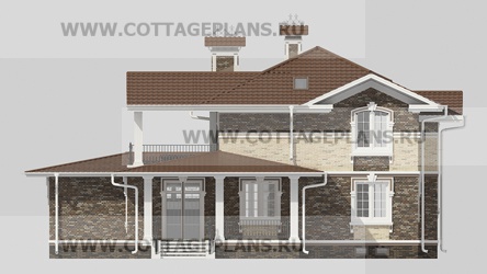 Фасады проект дома 23-78 общ. площадь 218,45 м2