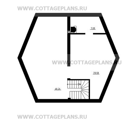 Поэтажные планы проект дома 15-89 общ. площадь 241,27 м2