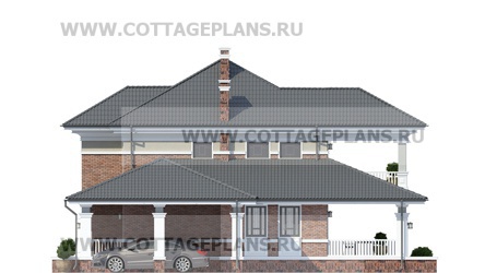 Фасады проект дома 23-07 общ. площадь 176,45 м2