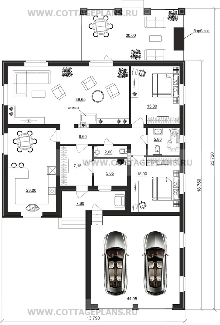 Поэтажные планы проект дома 902-64 общ. площадь 165,65 м2