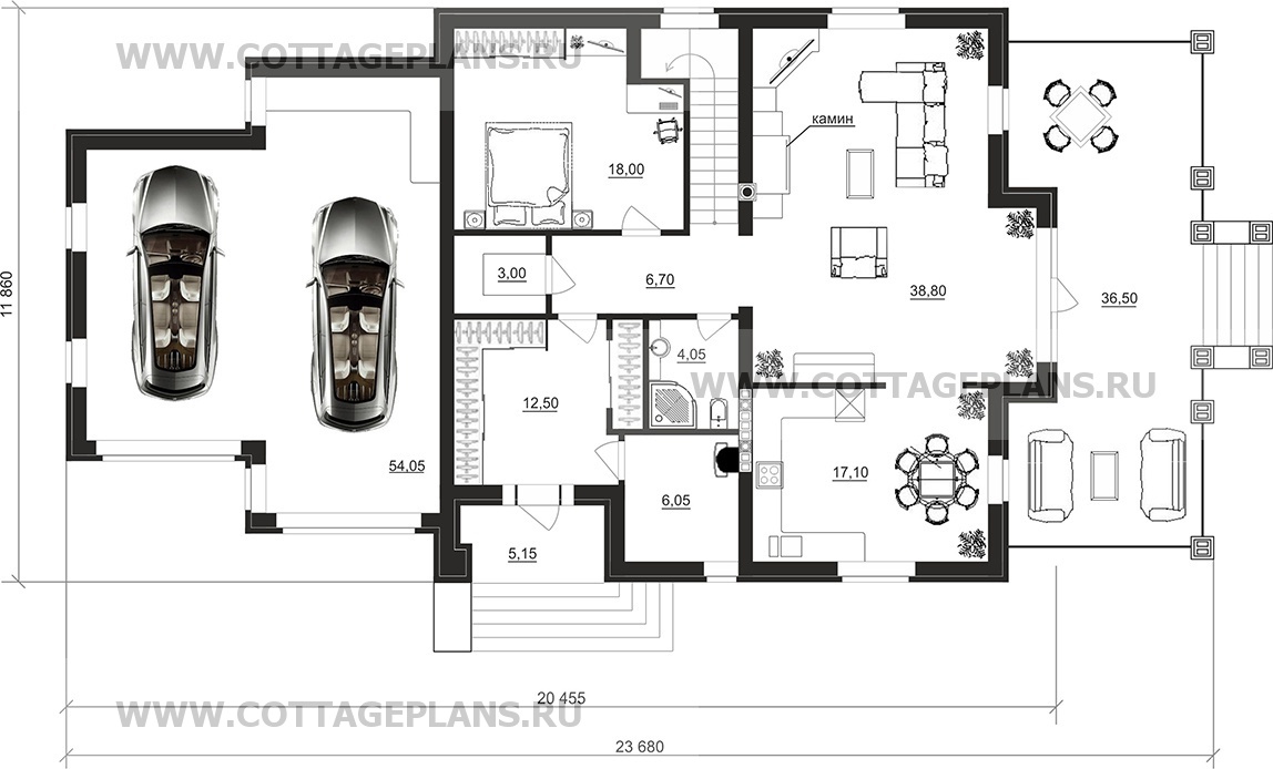 Поэтажные планы проект дома 78-23 общ. площадь 357,40м2