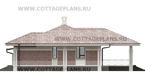 Фасады проект дома 08-47 общ. площадь 244,50 м2