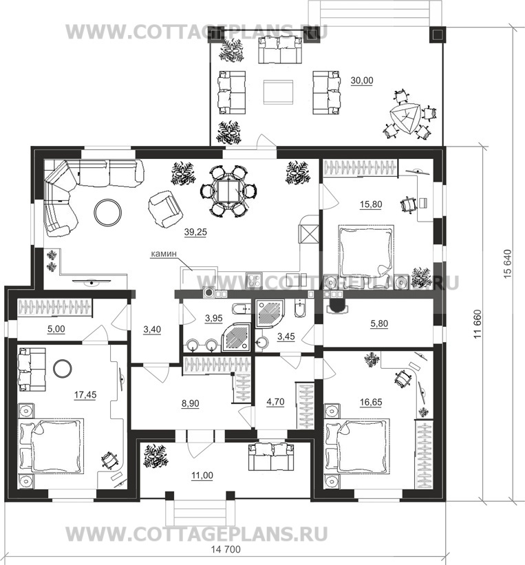 Поэтажные планы проект дома 23-33 общ. площадь 123,75 м2