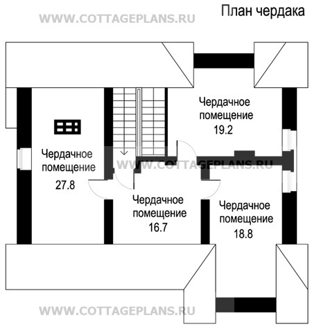 Поэтажные планы проект дома 47-09 общ. площадь 328,3 м2