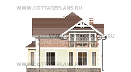 Фасады проект дома 20-69 общ. площадь 231,87 м2