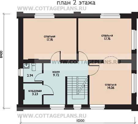 Поэтажные планы проект дома 59-72 общ. площадь 226,38 м2