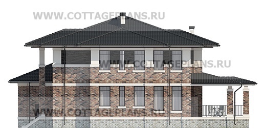 Фасады проект дома 100-94 общ. площадь 263,45 м2