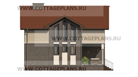 Фасады проект дома 14-38 общ. площадь 173,30 м2