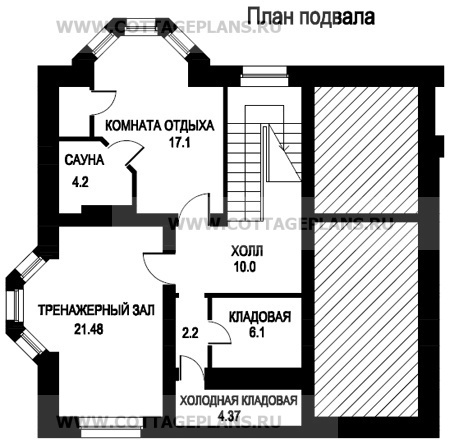 Поэтажные планы проект дома 47-08 общ. площадь 328,3 м2