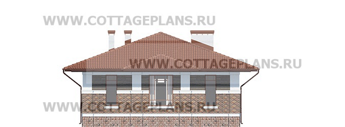 Фасады проект дома 90-50 общ. площадь 176,05 м2