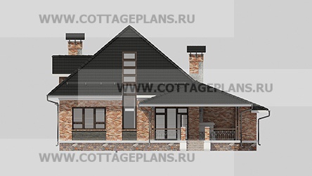 Фасады проект дома 95-76 общ. площадь 213,00 м2