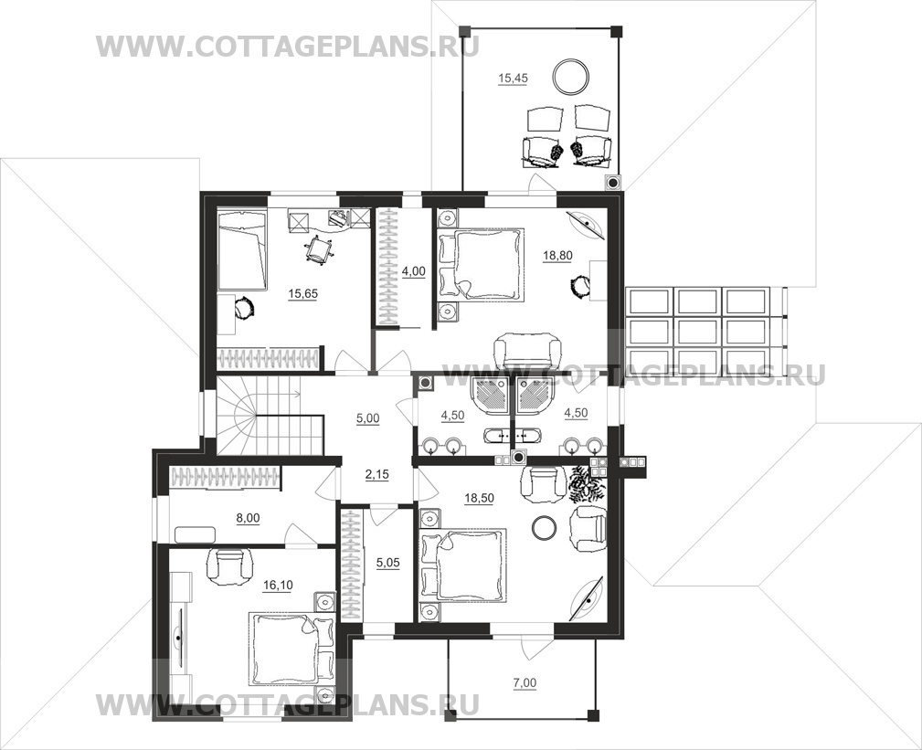 Поэтажные планы проект дома 20-62 общ. площадь 476,80 м2