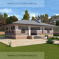 проект дома 08-52 общ. площадь 232,30 м2