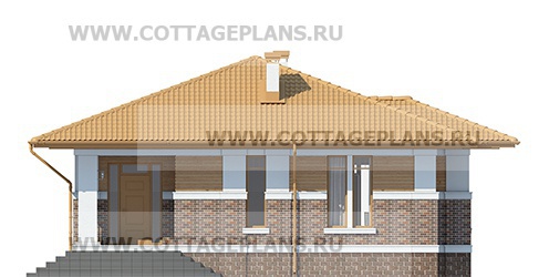 Фасады проект дома 28-44 общ. площадь 155,80 м2