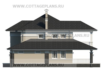 Фасады проект дома 23-01 общ. площадь 199,10 м2