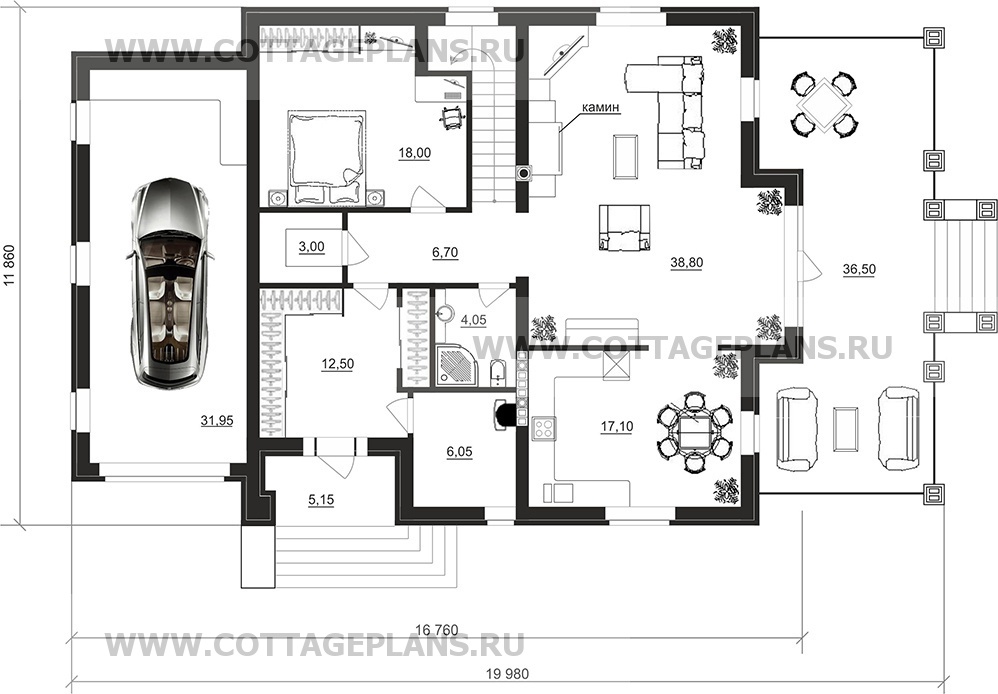 Поэтажные планы проект дома 78-20 общ. площадь 335,30м2
