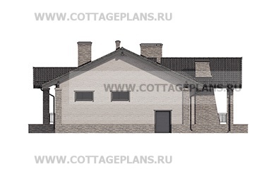 Фасады проект дома 700-76 общ. площадь 177,85 м2