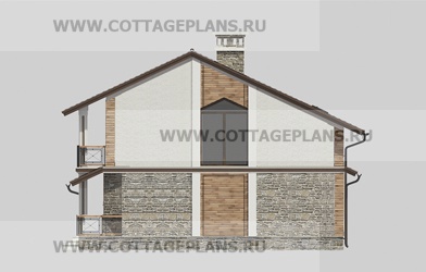 Фасады проект дома 15-40 общ. площадь 240,10 м2