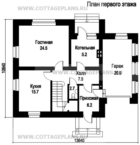 Поэтажные планы проект дома 47-13 общ. площадь 175,6 м2