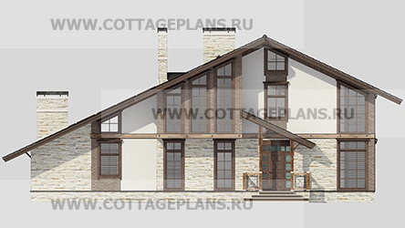 Фасады проект дома 78-30 общ. площадь 369,30 м2