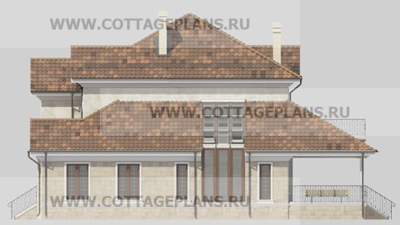 Фасады проект дома 22-69 общ. площадь 389,20 м2