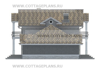 Фасады проект дома 21-82 общ. площадь 210,95 м2