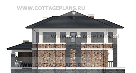 Фасады проект дома 202-74 общ. площадь 321 м2