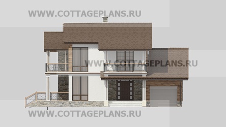 Фасады проект дома 29-55 общ. площадь 221,60 м2