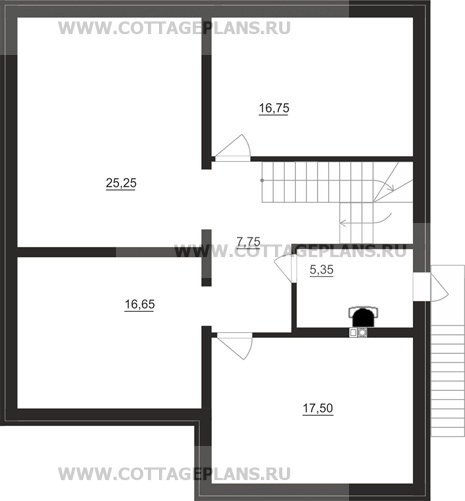 Поэтажные планы проект дома 89-73 общ. площадь 407,60 м2