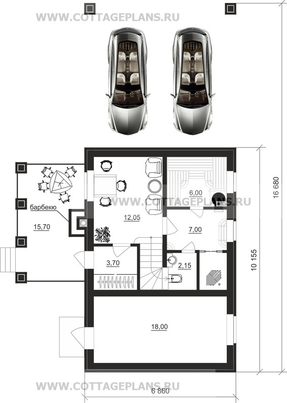 Поэтажные планы проект дома 74-04 общ. площадь 80,45 м2
