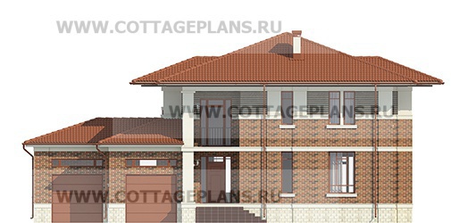 Фасады проект дома 76-69 общ. площадь 348,70 м2