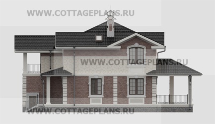 Фасады проект дома 23-55 общ. площадь 170,90 м2