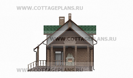 Фасады проект дома 94-45 общ. площадь 150,60 м2