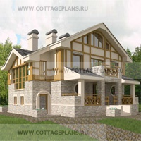 проект дома 51-95 общ. площадь 250.0м2