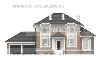 Фасады проект дома 75-02 общ. площадь 188,15 м2