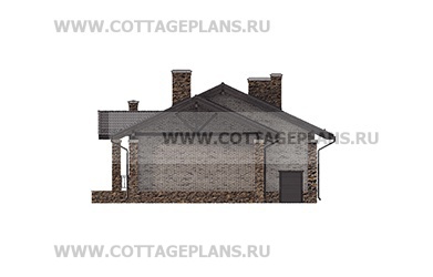 Фасады проект дома 700-88 общ. площадь 134,95 м2